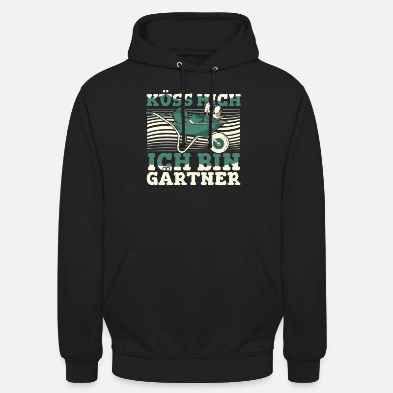 Hobbygärtner Garten Witzig - Unisex Hoodie - Schwarz