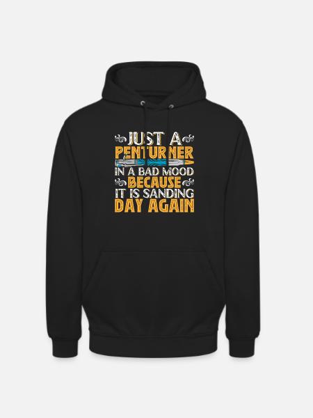 Pen Turning Kit - Unisex Hoodie - black