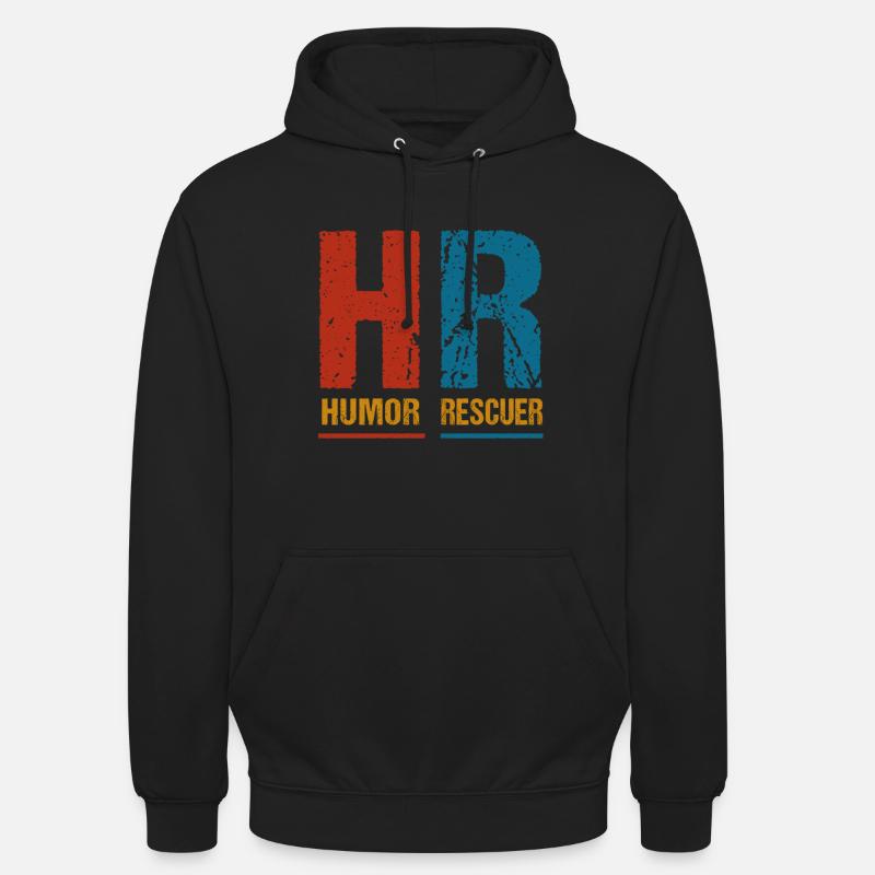 Profession: hr-manager im Personalwesen - Sweat-shirt à capuche unisexe - noir