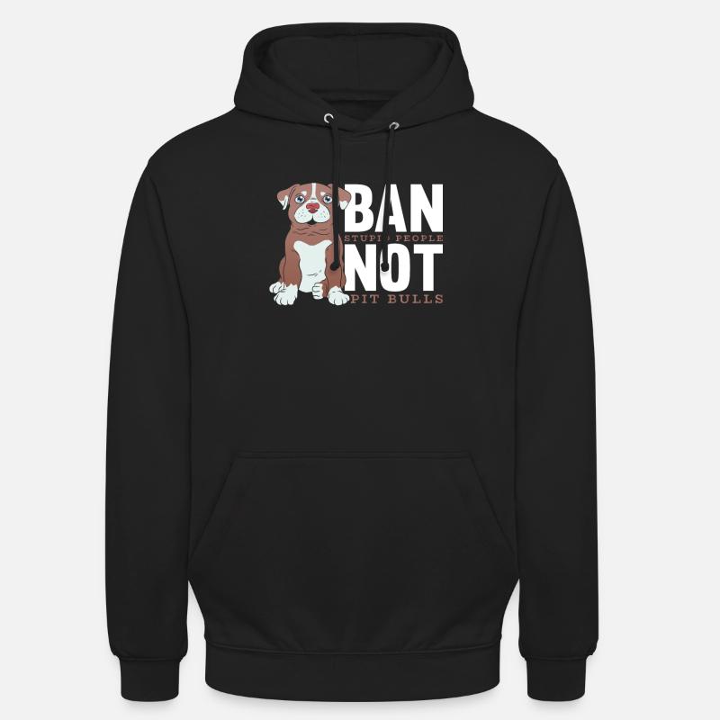 Pitbull Pitbull Interdiction - Sweat-shirt à capuche unisexe - noir