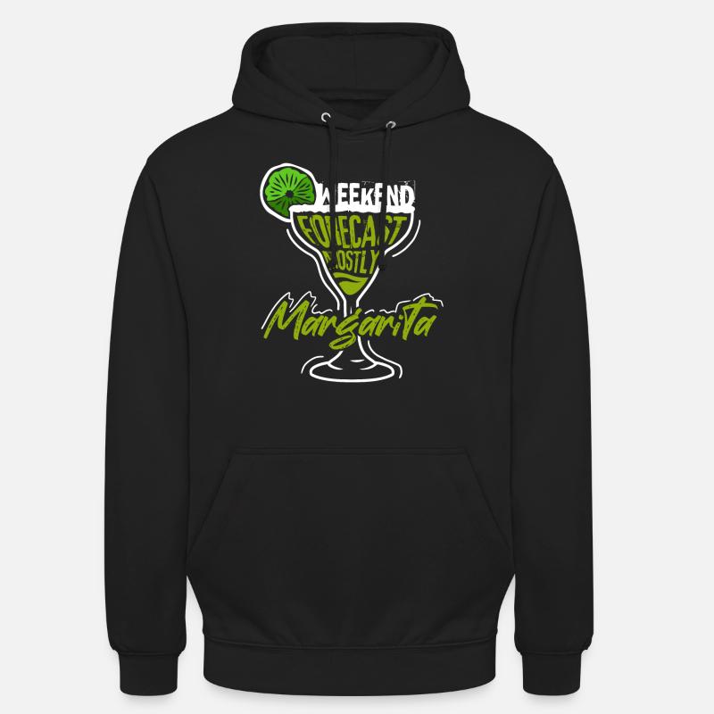 Mexican cocktail alcohol drinker - Unisex Hoodie - black