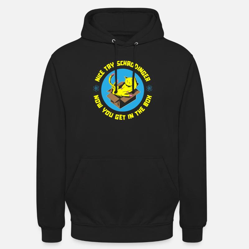 Physik Phyiker Quantenphysik - Unisex Hoodie - Schwarz