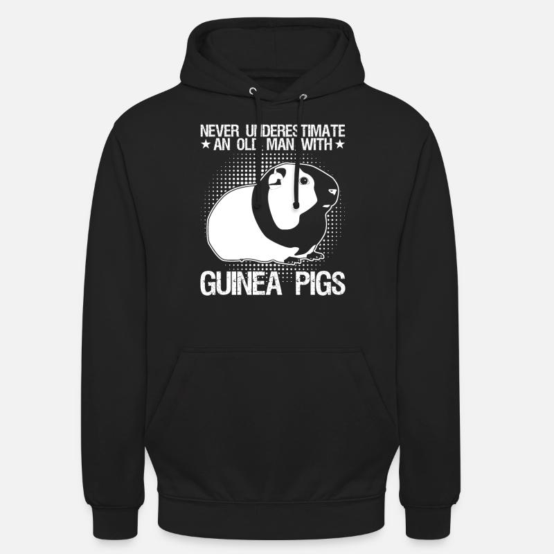 Cochon d’Inde Cochons d’Inde - Sweat-shirt à capuche unisexe - noir