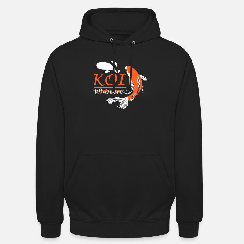 Koi Fish Japonais - Sweat-shirt à capuche unisexe - noir