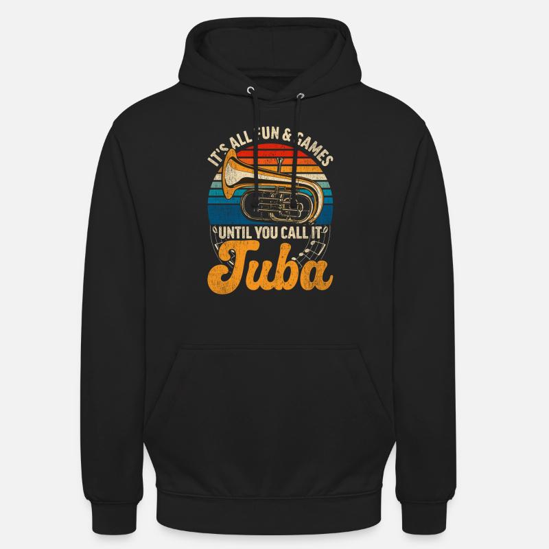 Euphoniste Euphonium - Sweat-shirt à capuche unisexe - noir