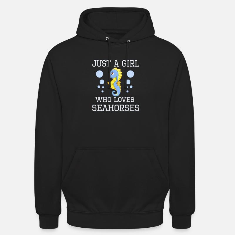 Cadeau de poisson d’aquarium - Sweat-shirt à capuche unisexe - noir