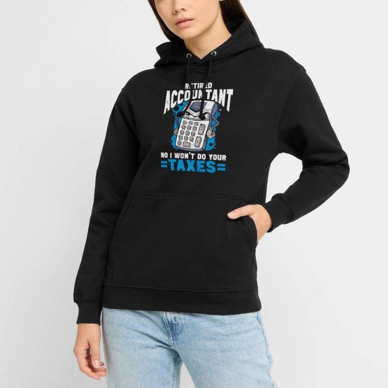 Comptable des régimes de retraite CPA Comptable comptable Sweat-shirt à capuche unisexe