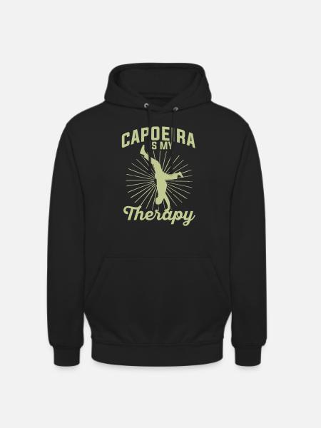Capoeira Is My Therapy - Unisex Hoodie - black