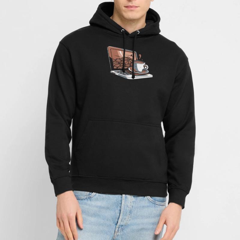 Entwickler Coder Programmierer Kaffee Unisex Hoodie