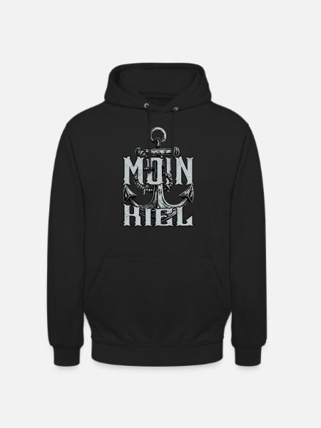 Moin Kiel - Unisex Hoodie - Schwarz