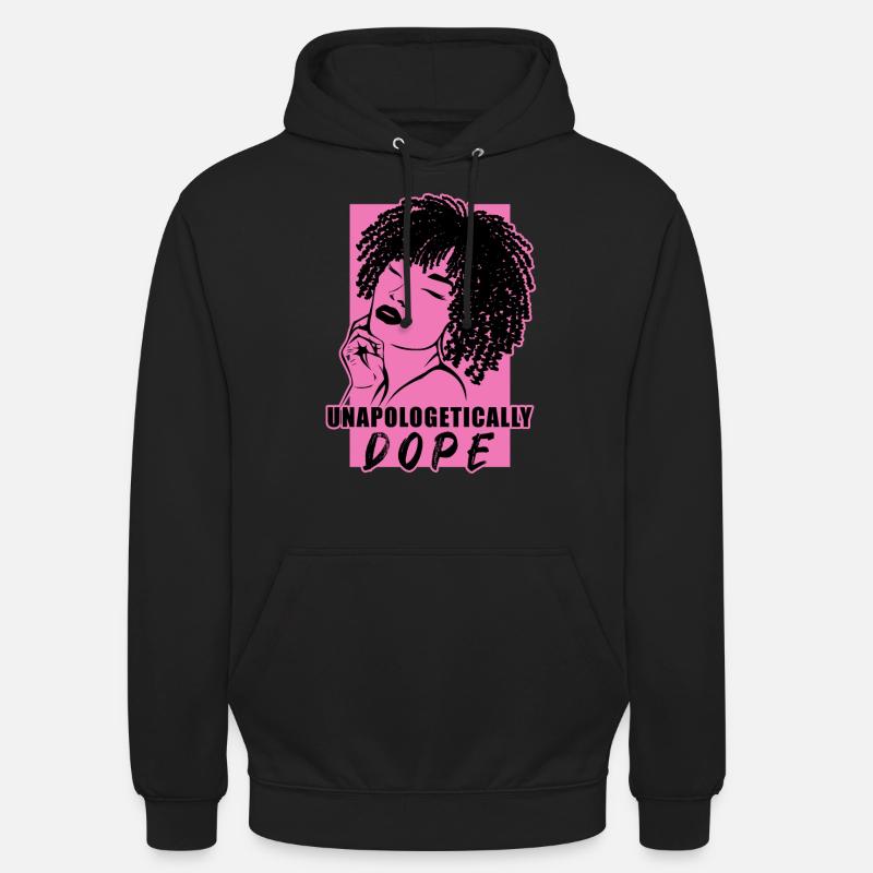 Starkes Statement Unverblümt Cool - Unisex Hoodie - Schwarz