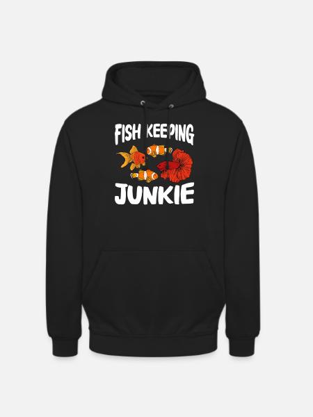 Aquaristics, Fish farming, Aquarists - Unisex Hoodie - black