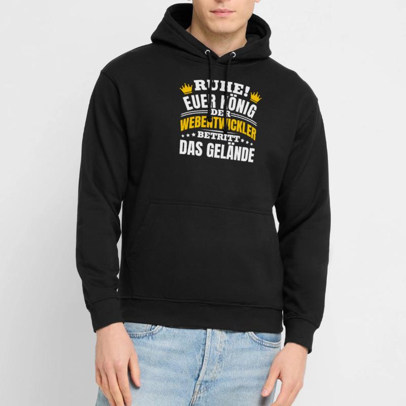 Webentwickler Programmierer Fullstack-Entwickler Unisex Hoodie