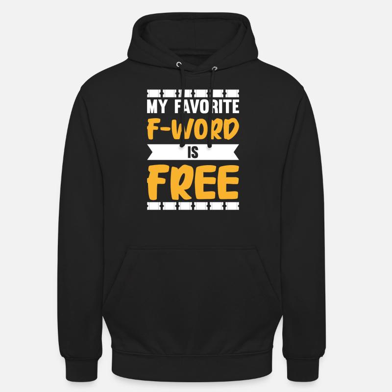 Coupon de points - Sweat-shirt à capuche unisexe - noir