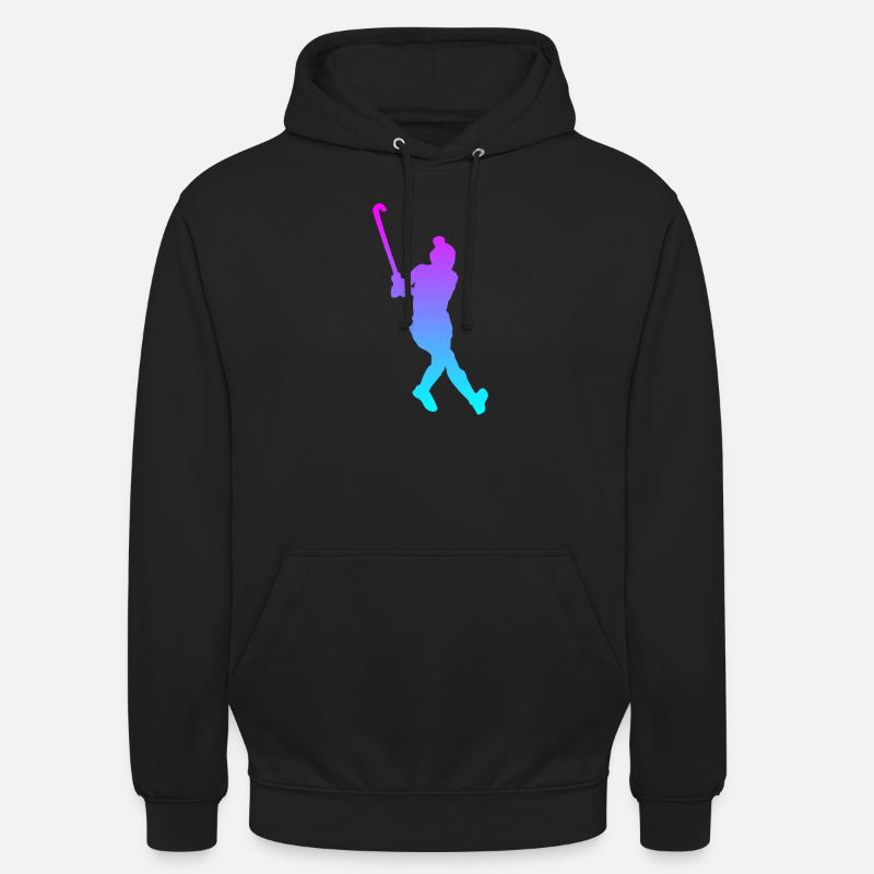 Eisfläche ruft: Puck-Jäger - Unisex Hoodie - Schwarz