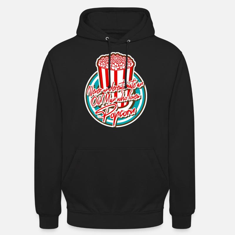 Popcorn Joke - Unisex Hoodie - Schwarz