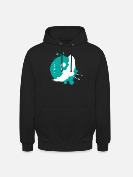 Crane Dynamics & Characters Art - Unisex Hoodie - black