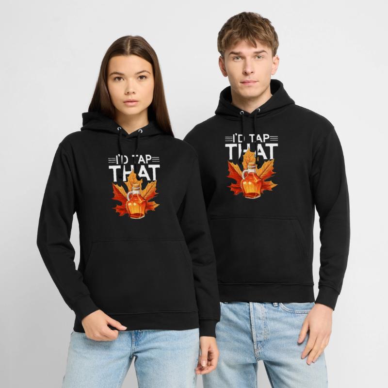 Maple Syrup Maple Tree Maple Sap I'd Tap That Unisex Hoodie
