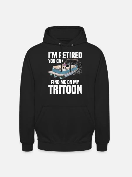 Capitaine Tritoon - Sweat-shirt à capuche unisexe - noir