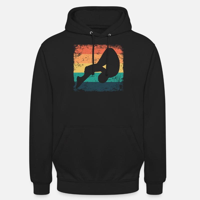 Synchronisierter Wassertaucher High Diver - Unisex Hoodie - Schwarz