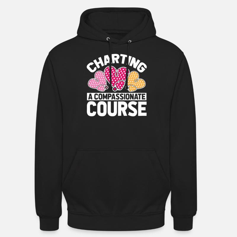 Infirmier - Sweat-shirt à capuche unisexe - noir