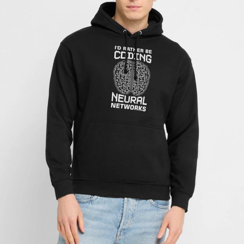 Machine Learning Algorithmen KI Datenanalyst Unisex Hoodie