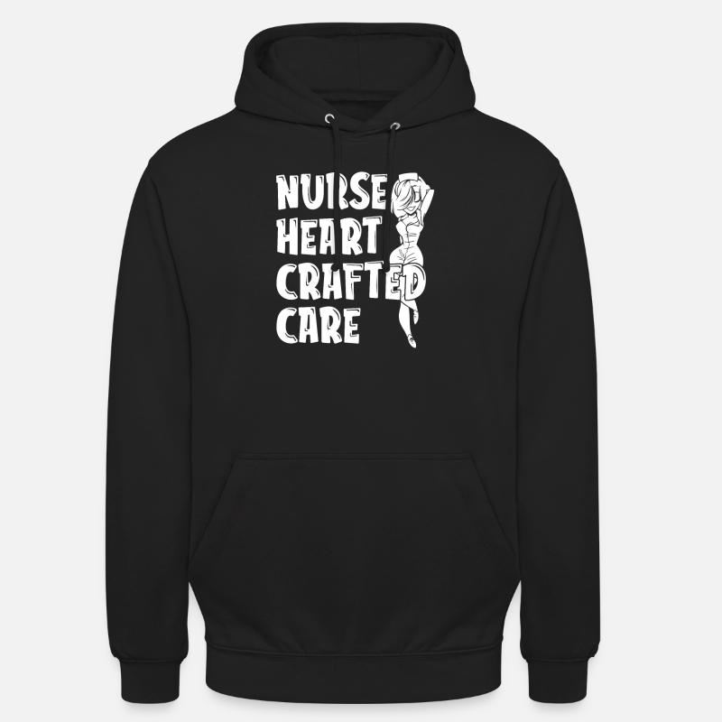 Infirmier - Sweat-shirt à capuche unisexe - noir