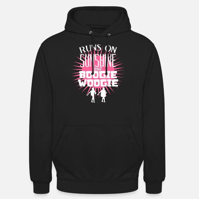 Boogie Woogie Dance Swing - Unisex Hoodie - black