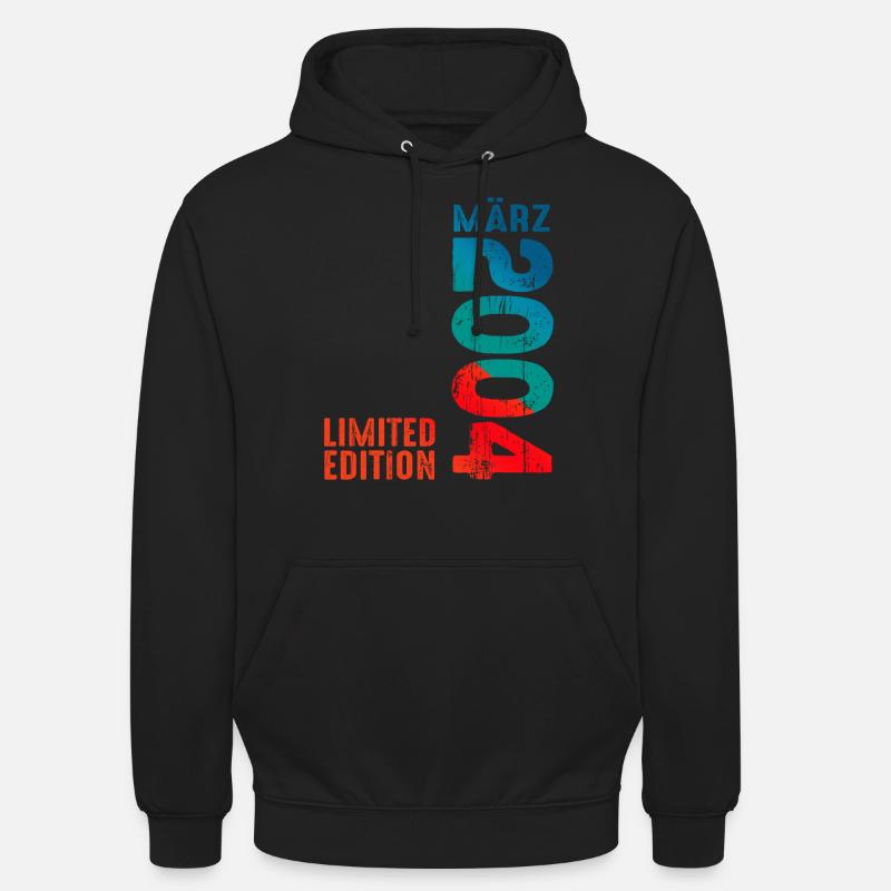 Edition Limitée Mars 2004 Légendaire depuis Mars - Sweat-shirt à capuche unisexe - noir