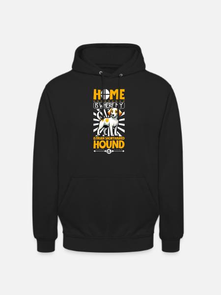 Home - Shorthaired Istrian Hound - Unisex Hoodie - black