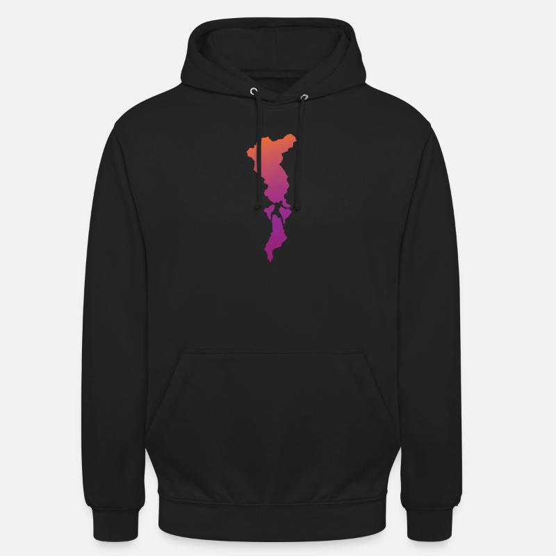 Escalade et escalade de bloc - Sweat-shirt à capuche unisexe - noir
