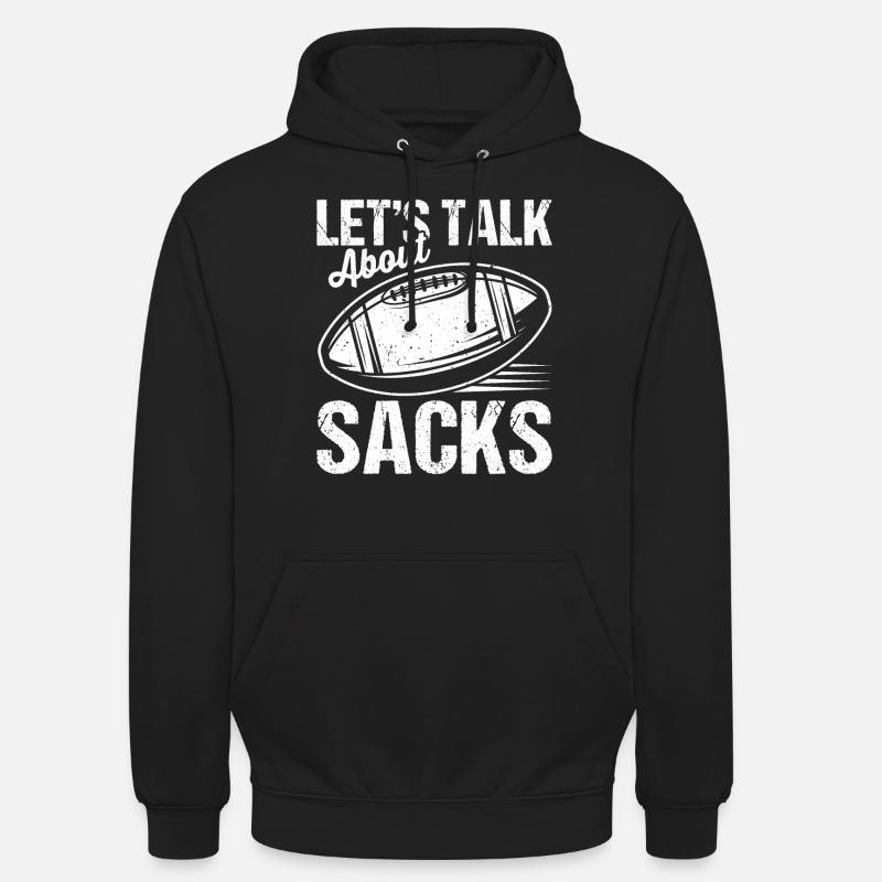 Parlons des sacs - Sweat-shirt à capuche unisexe - noir