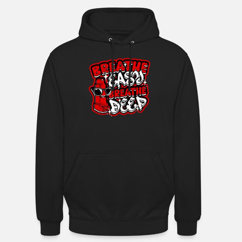 Asthma Asthmatics - Unisex Hoodie - black