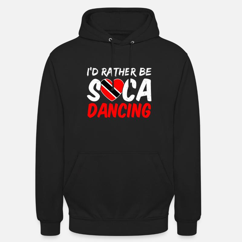 Soca Dance Trinité-et-Tobago - Sweat-shirt à capuche unisexe - noir