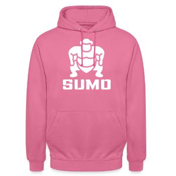 Sumo - Unisex Hoodie - Pink - Vorne - Alina (178cm) & Michal (187cm)