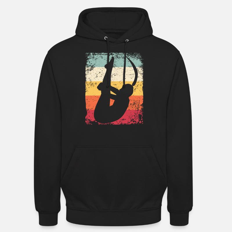 Synchronisierter Wassertaucher High Diver - Unisex Hoodie - Schwarz