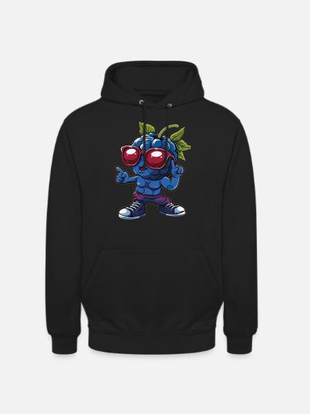 Blueberries - Unisex Hoodie - black