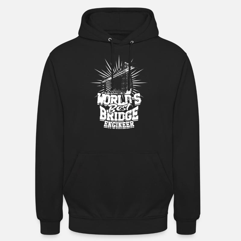 Bridge Engineer Civil Engineering - Unisex Hoodie - black