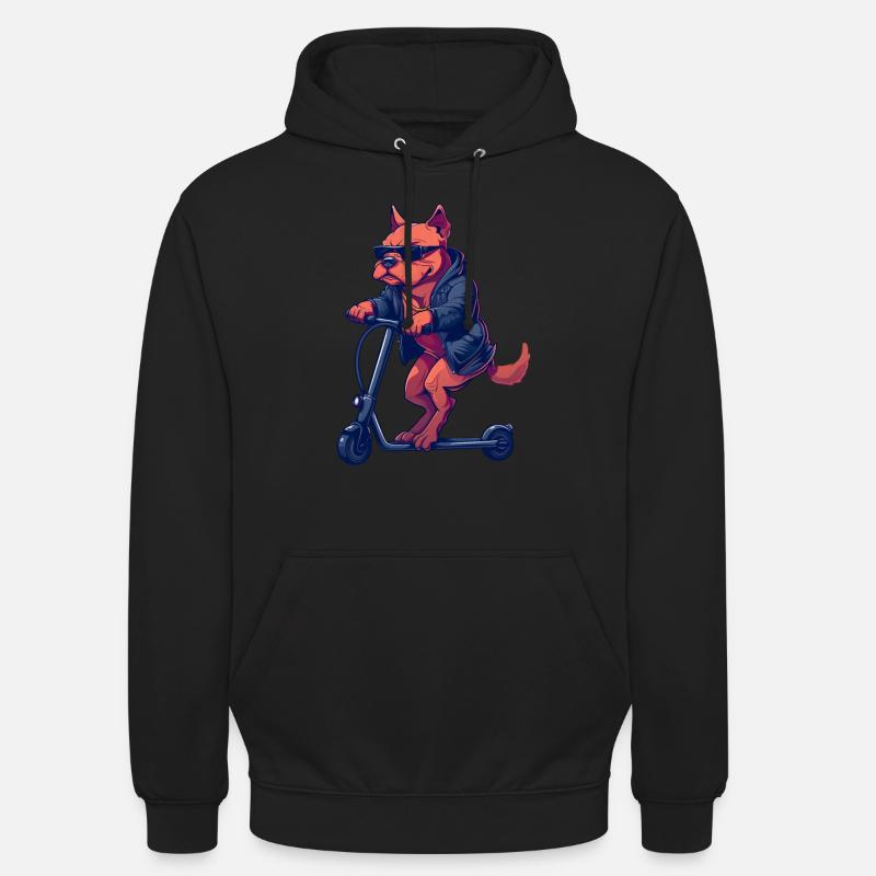 Pitbull Roller - Unisex Hoodie - Schwarz