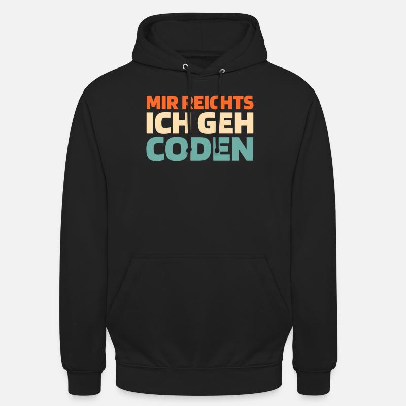 Entwickler Coder Programmierer - Unisex Hoodie - Schwarz
