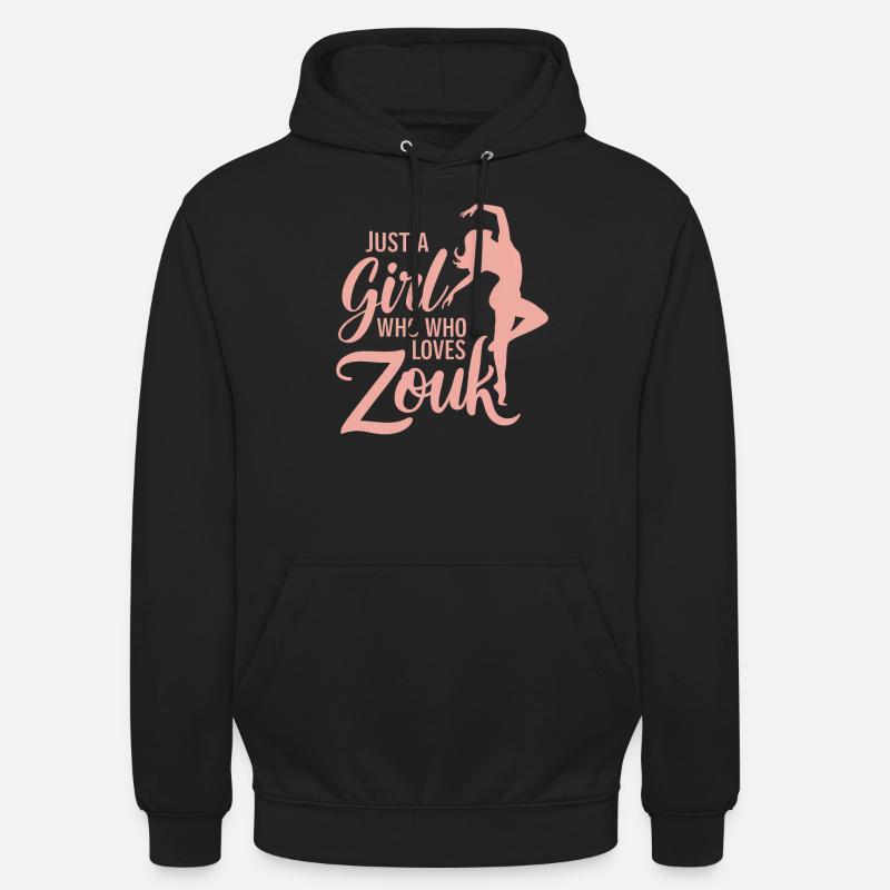 Zouk-Tanz-Geschenk - Unisex Hoodie - Schwarz