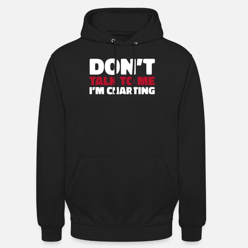 Infirmier - Sweat-shirt à capuche unisexe - noir
