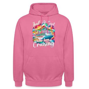 Cruise Crusader - Unisex Hoodie - pink - Front - Alina (178cm) & Michal (187cm)