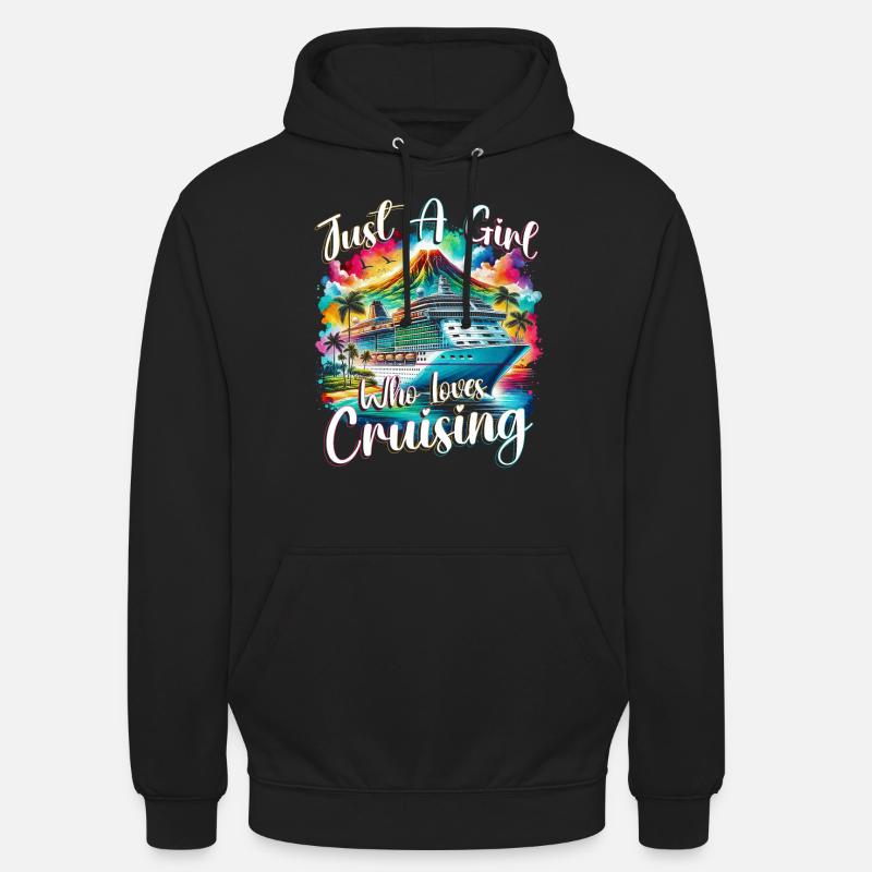Croisé de croisière - Sweat-shirt à capuche unisexe - noir