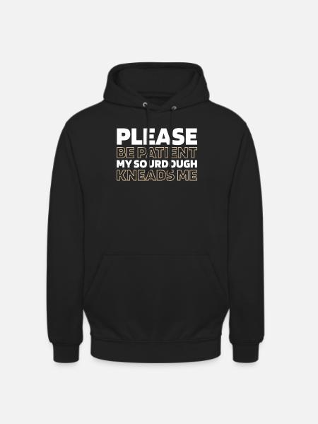 Sourdough bread - Unisex Hoodie - black
