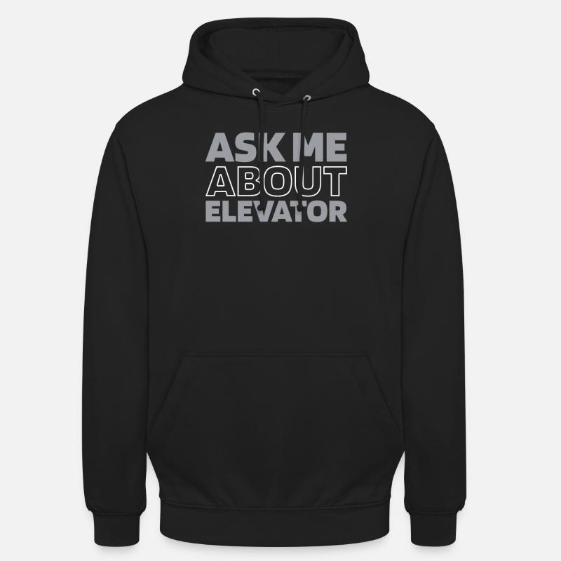 Elevator Elevator - Unisex Hoodie - black