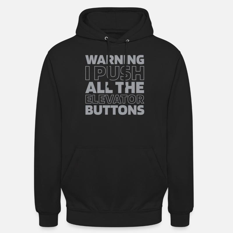 Elevator Elevator - Unisex Hoodie - black