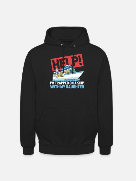 Croisière - Sweat-shirt à capuche unisexe - noir