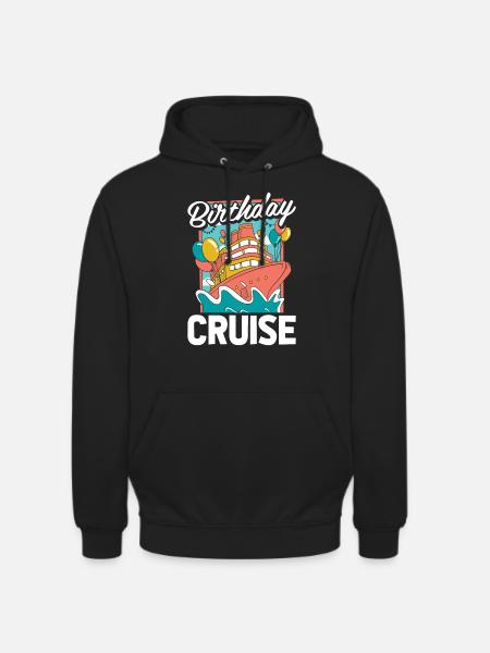 Kreuzfahrt Birthday Cruise - Unisex Hoodie - black