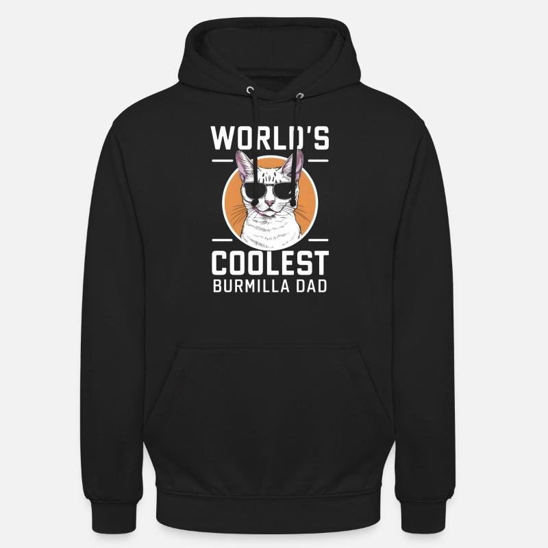 Katze Burmilla Geschenk - Unisex Hoodie - Schwarz